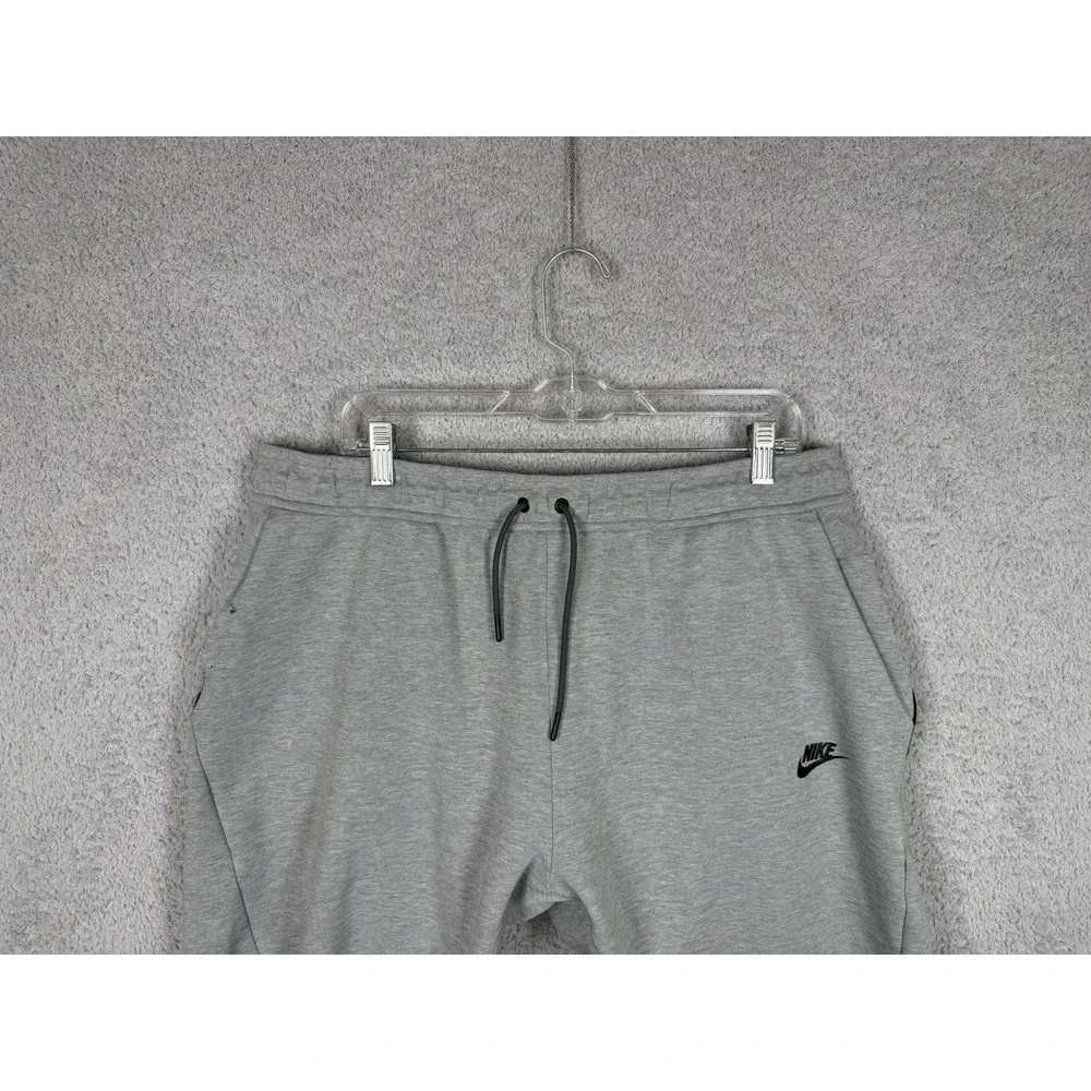 Nike Tech Fleece Pants Men's 2XL Standard Fit Taper Leg Gray 928507-063